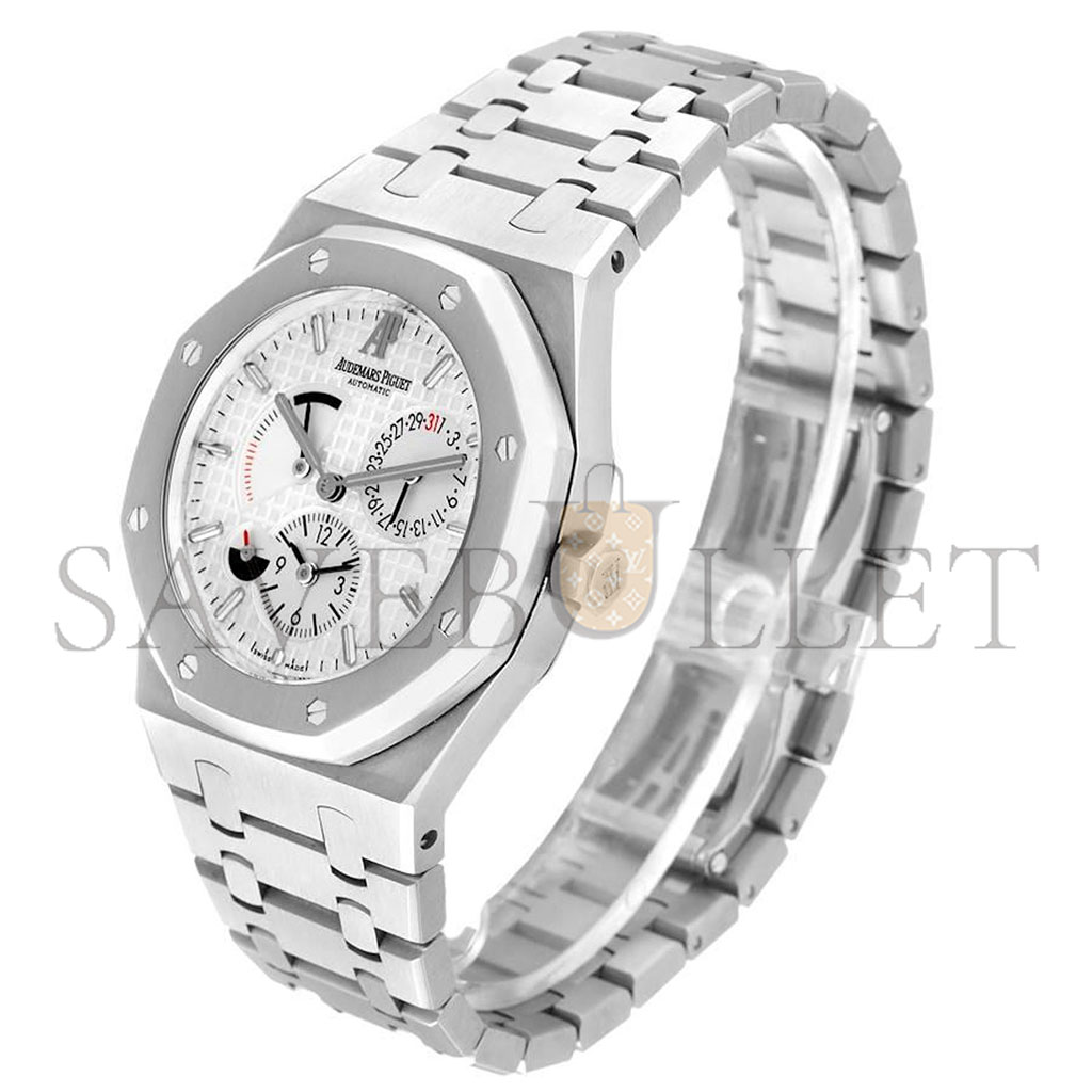 AUDEMARS PIGUET ROYAL OAK DUAL TIME POWER RESERVE WATCH 26120ST.OO.1220ST.01